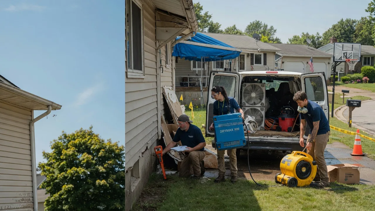 Ceiling Leak Cleanup in Swan Lake, NY near me