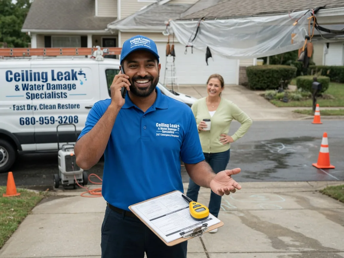 Ceiling Leak Cleanup Swan Lake, NY FAQs